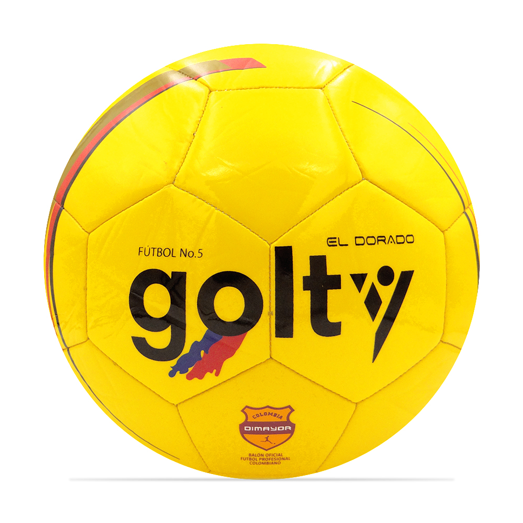 Balon Golty Futbol No Profesional Dorado-Amarillo 1