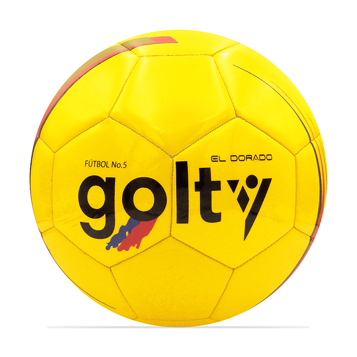 Balon Golty Futbol No Profesional Dorado-Amarillo 2