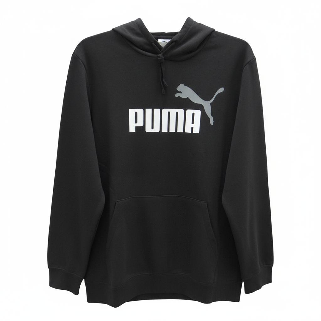 Hoodie Puma Ess 2 No. 1 Hombre-Negro 1