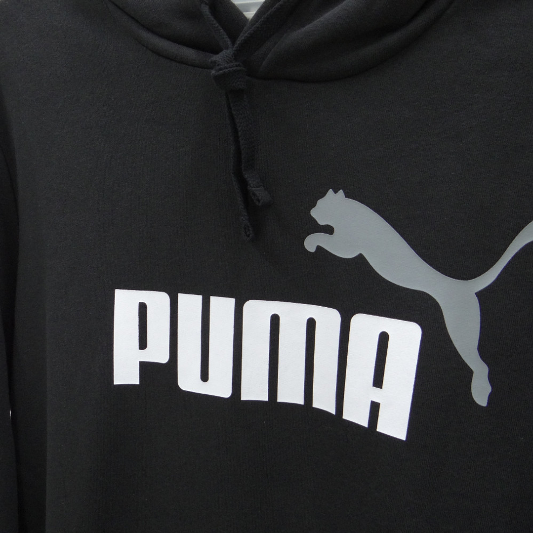 Hoodie Puma Ess 2 No. 1 Hombre-Negro 3