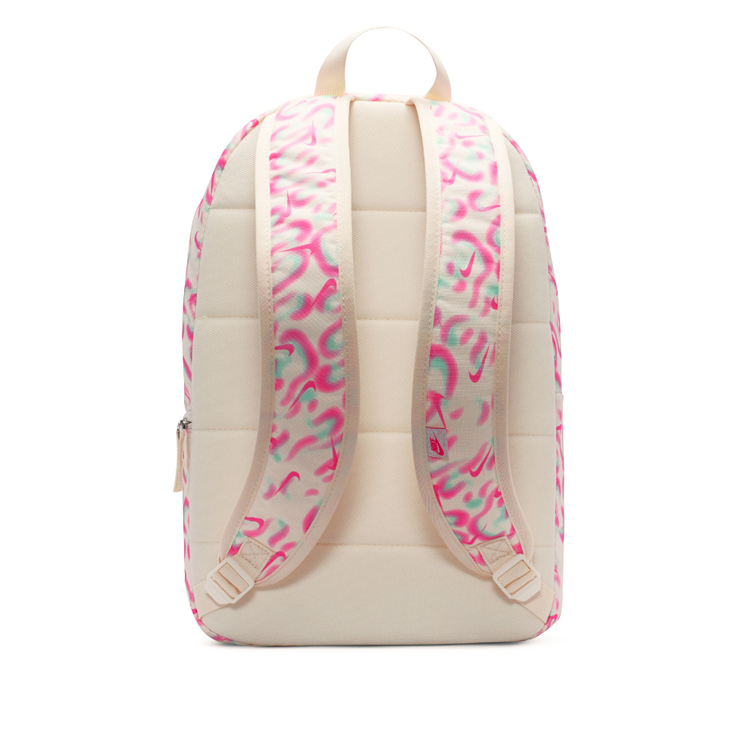 Morral Nike Heritge Bkpkairbrush-Beige/Fucsia 2