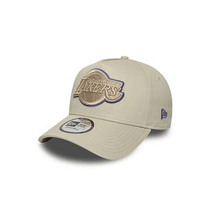 Gorra New Era Los Angeles Lakers 9Forty A-Frame-Beige