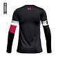 Camiseta Under Armour Heatgear Long Sl Para Niñas-Negro - Miniatura 4