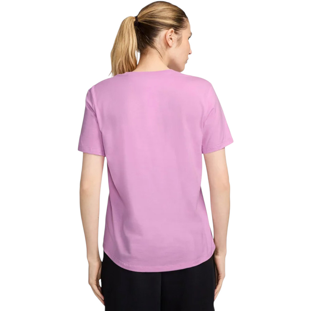 Camiseta Nike W Nsw Club Ss Tee Mujer-Morado 2