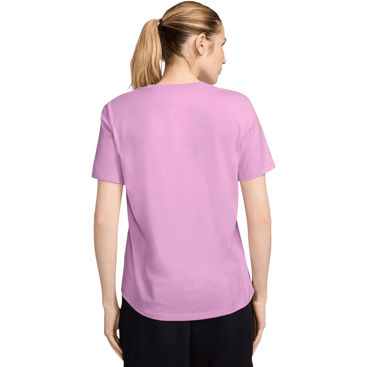 Camiseta Nike W Nsw Club Ss Tee Mujer-Morado 2