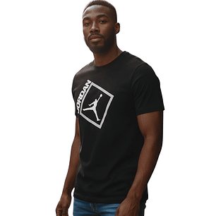 Camiseta Nike Jordan Jumpman Box-Negro