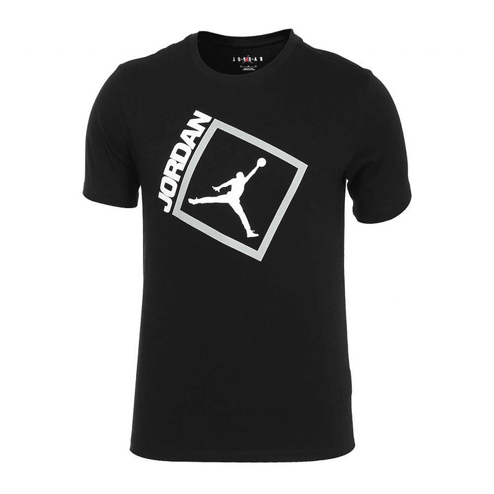 Camiseta Nike Jordan Jumpman Box-Negro 2