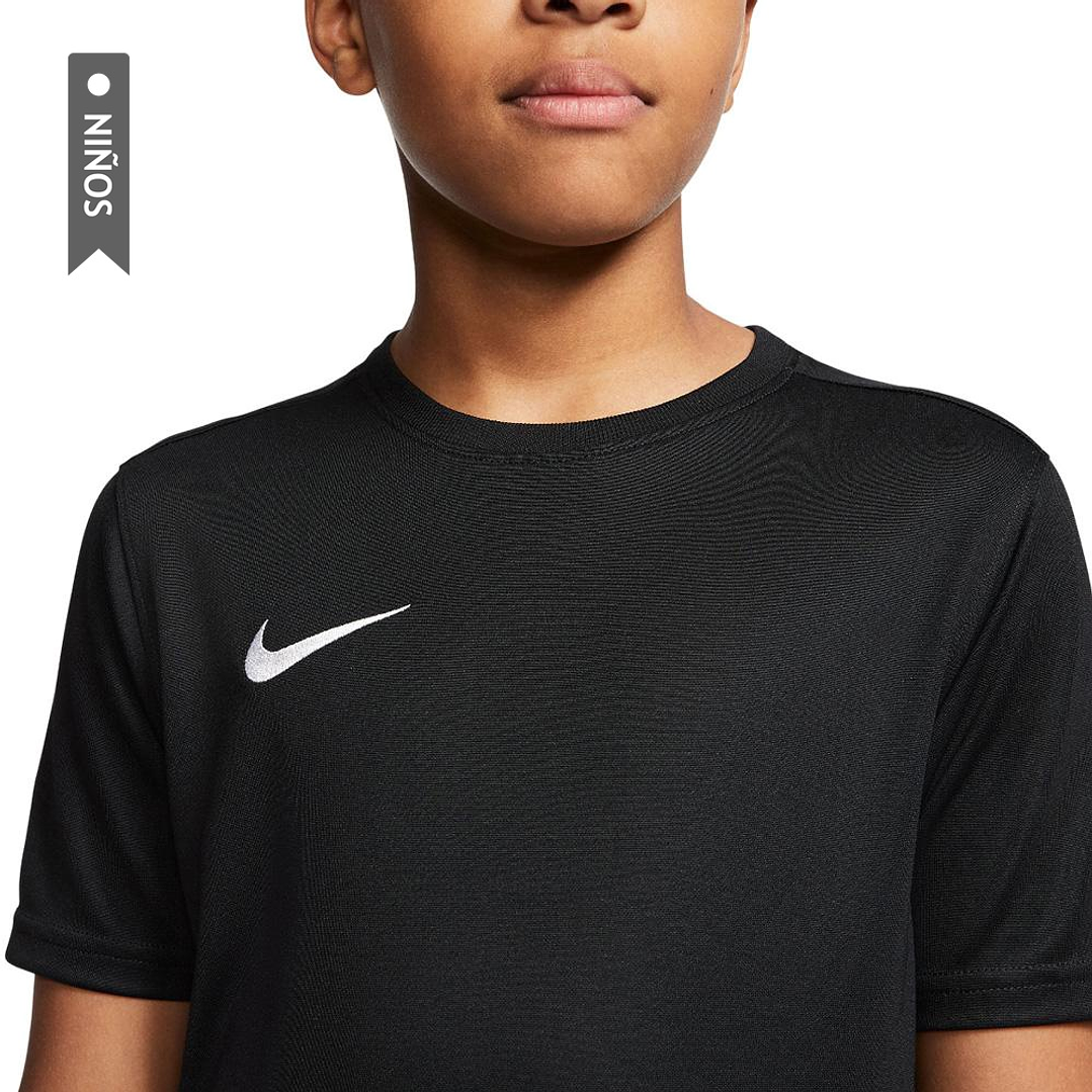 Camiseta Nike Park Vii De Niños-Negro 3