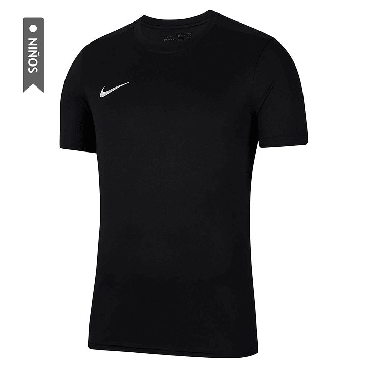 Camiseta Nike Park Vii De Niños-Negro 4