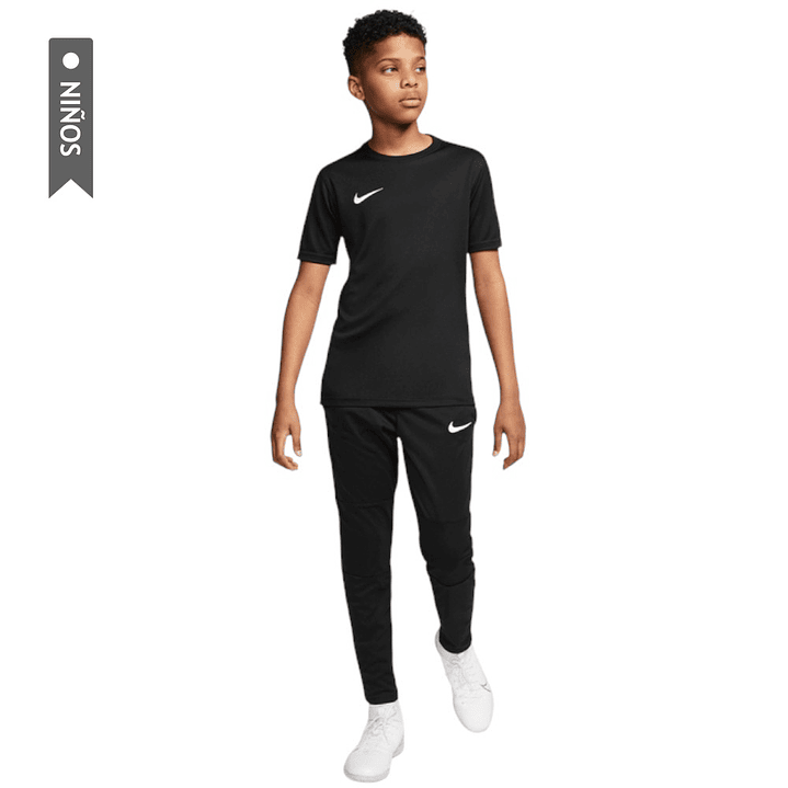 Camiseta Nike Park Vii De Niños-Negro 6