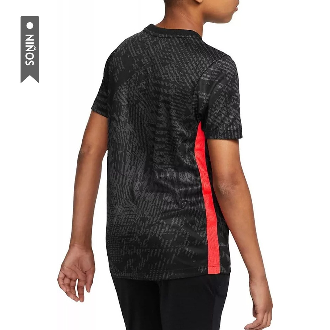 Camiseta Nike Naymar Jr Para Niños-Negro 2