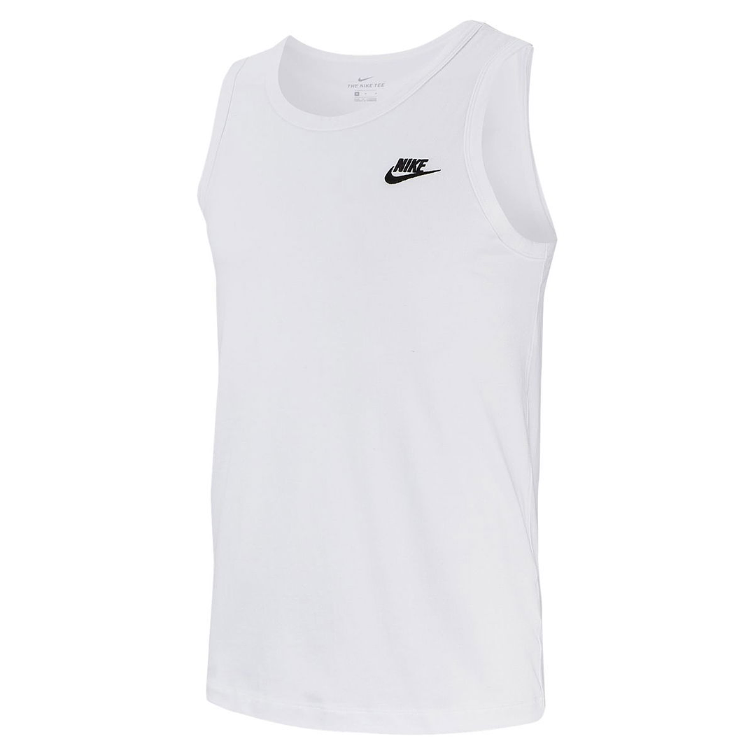 Camiseta Esquelecto Nike M Nsw Club - Ta Hombre-Blanco 3