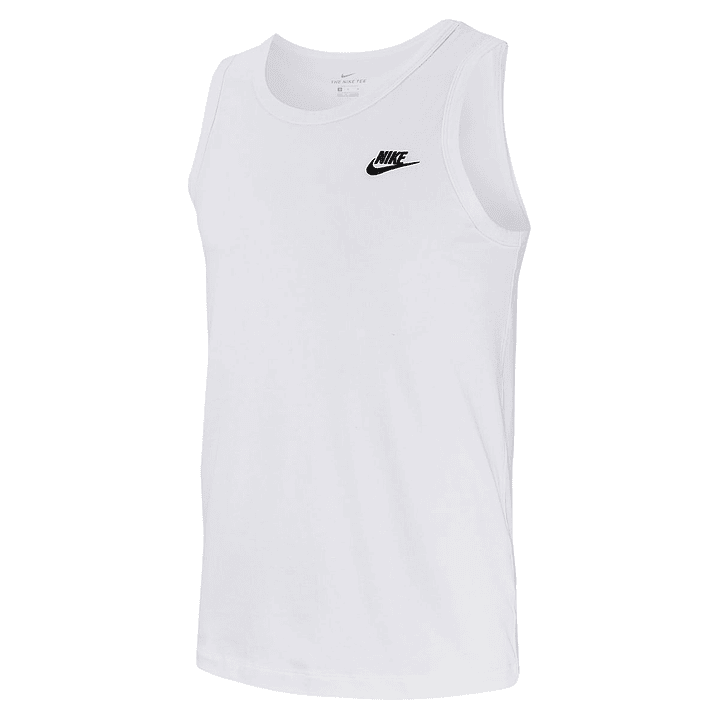 Camiseta Esquelecto Nike M Nsw Club - Ta Hombre-Blanco 3