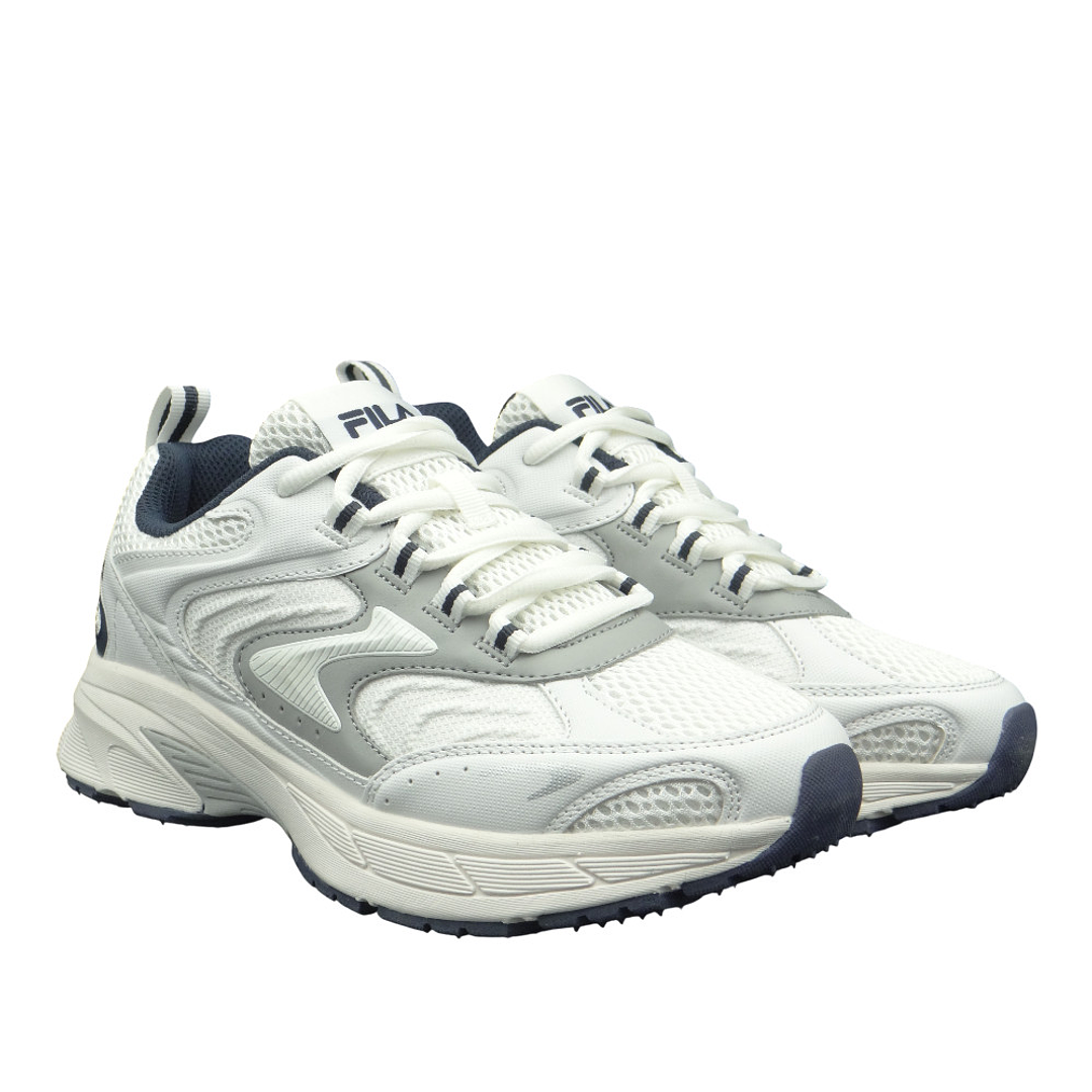 Tenis Fila Timo Hombre-Blanco/Azul 4