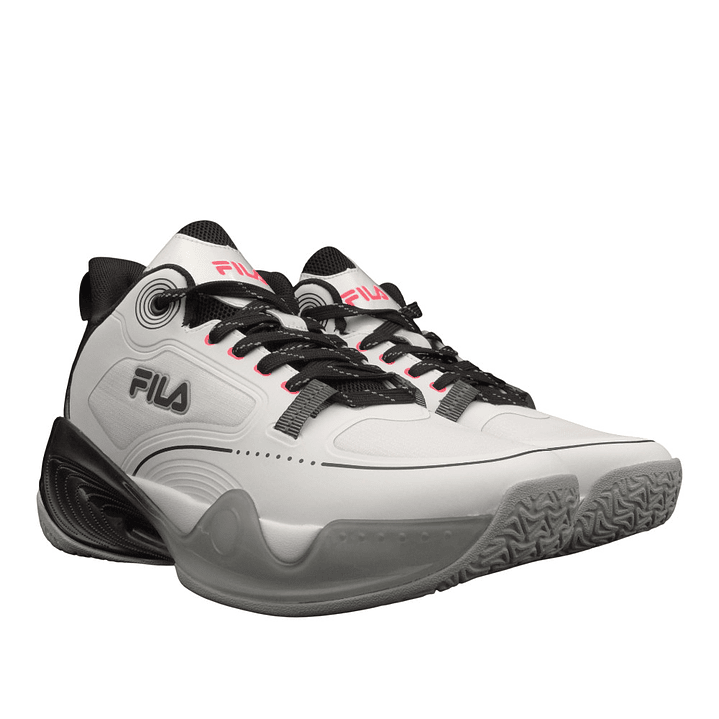 Botas Fila Wiz Hombre-Blanco/Negro 4
