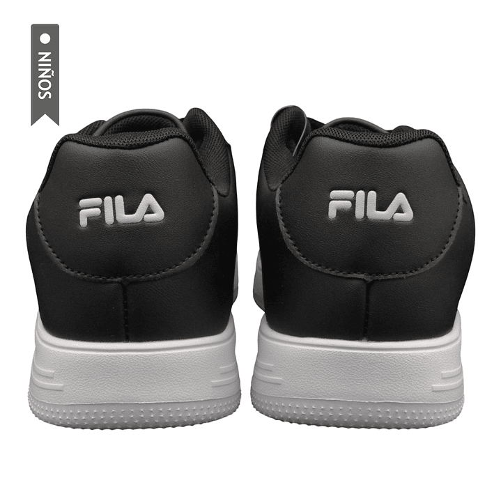 Tenis Fila Jr Miwi Niño-Negro 5