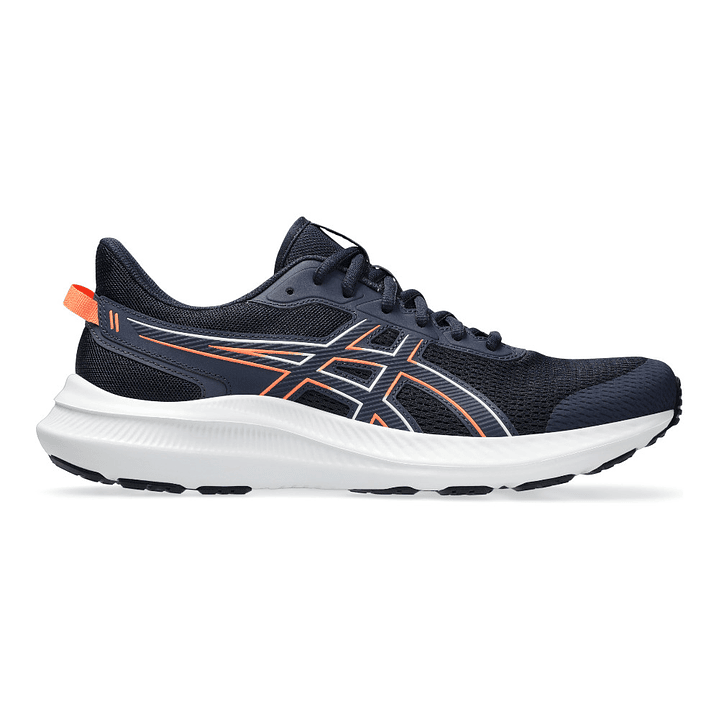 Tenis Asics Jolt 5 Hombre-Negro/Naranja 1