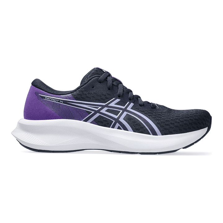 Tenis Asics Patriot 14 Mujer-Azul/Morado 1