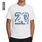 Camiseta Nike 23 Jumpman Ss Niños-Blanco - Miniatura 3