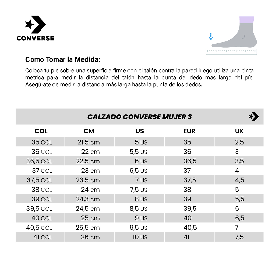 Tenis Converse Botas Chuck Taylor AllStar Mujer-Beige/Blanco 2