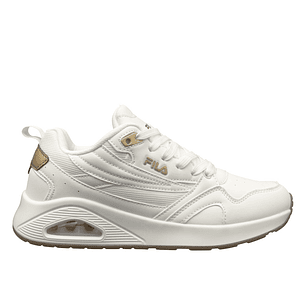 Tenis Fila Ws Aspac Mujer-Blanco/Dorado