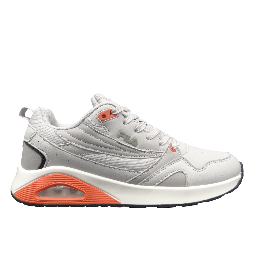 Tenis Fila Aspac Hombre -Gris/Naranjado 1