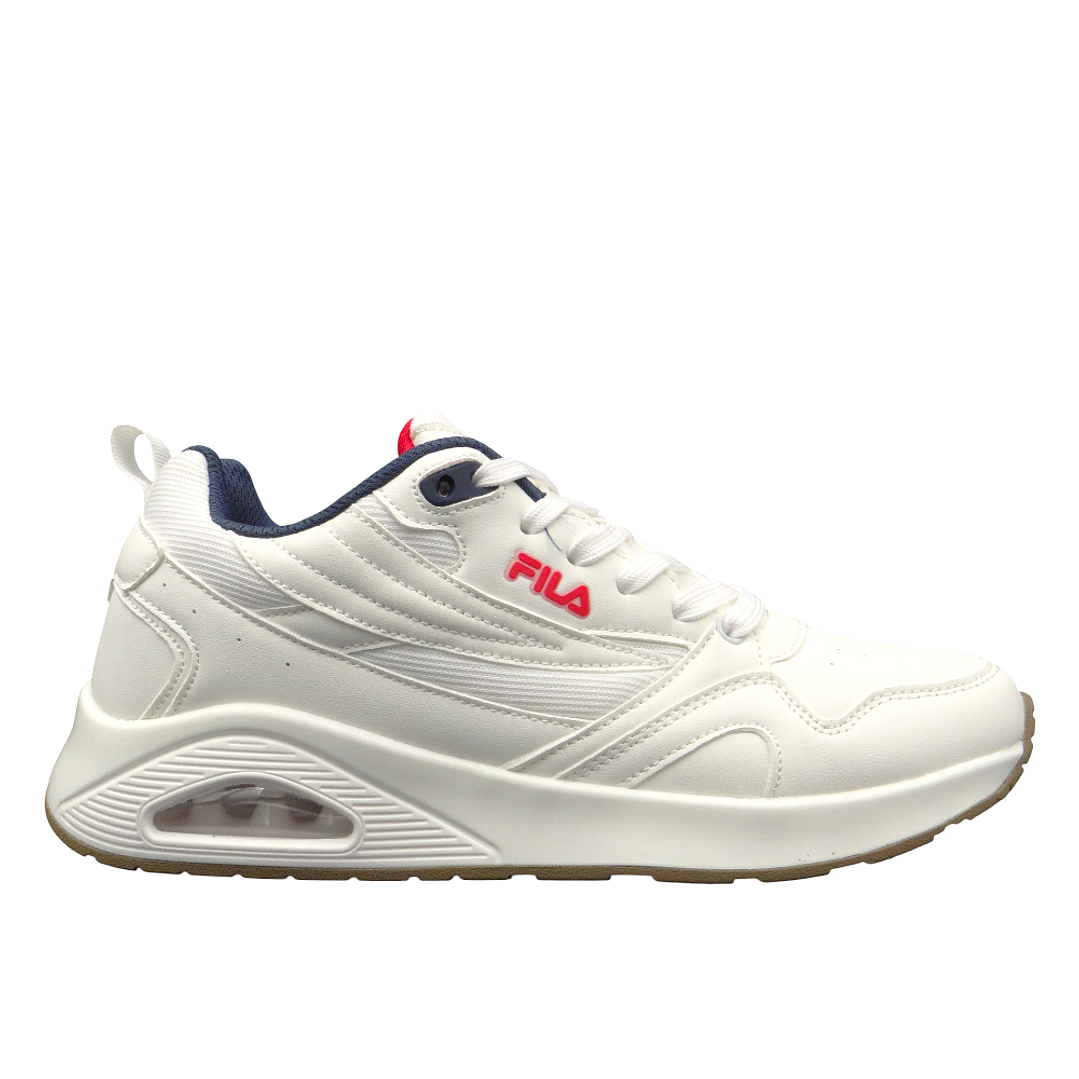 Tenis Fila Aspac Hombre -Blanco/Azul 1