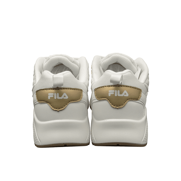 Tenis Fila Ws Aspac Mujer-Blanco/Dorado 5