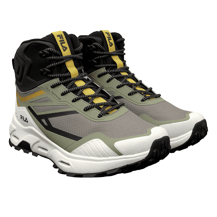 Botas Fila Ben Hombre-Beige/Negro 4