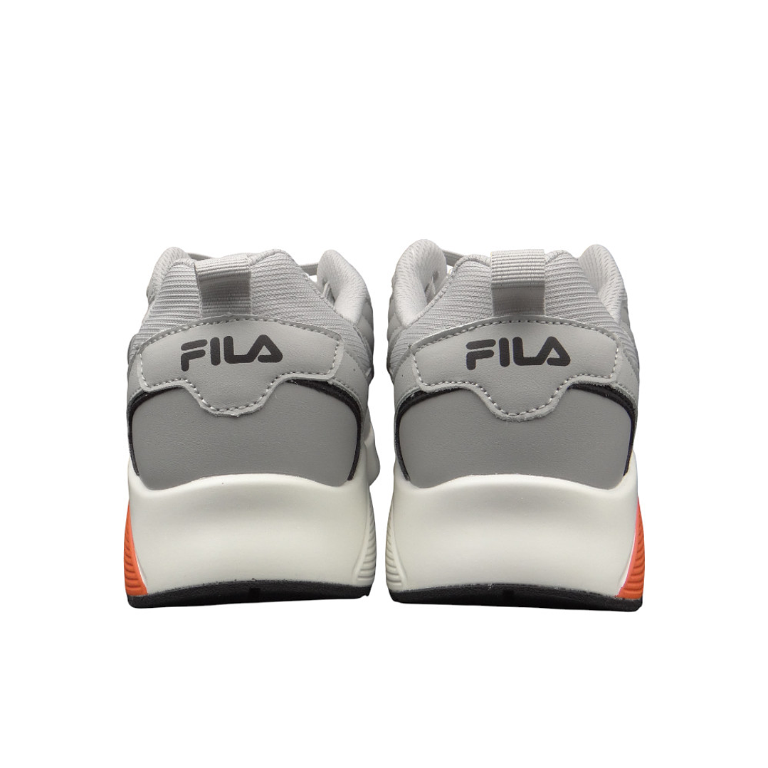 Tenis Fila Aspac Hombre -Gris/Naranjado 5