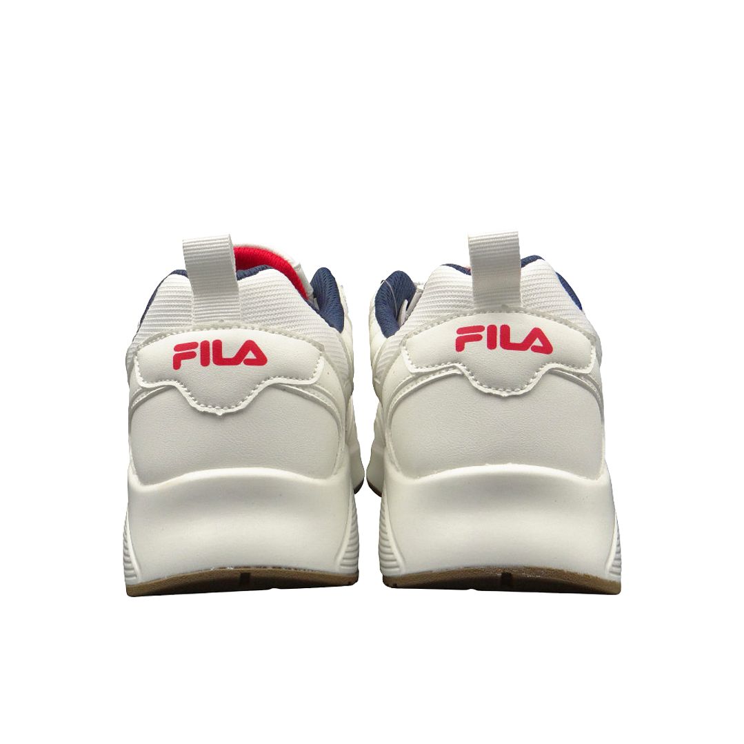 Tenis Fila Aspac Hombre -Blanco/Azul 5