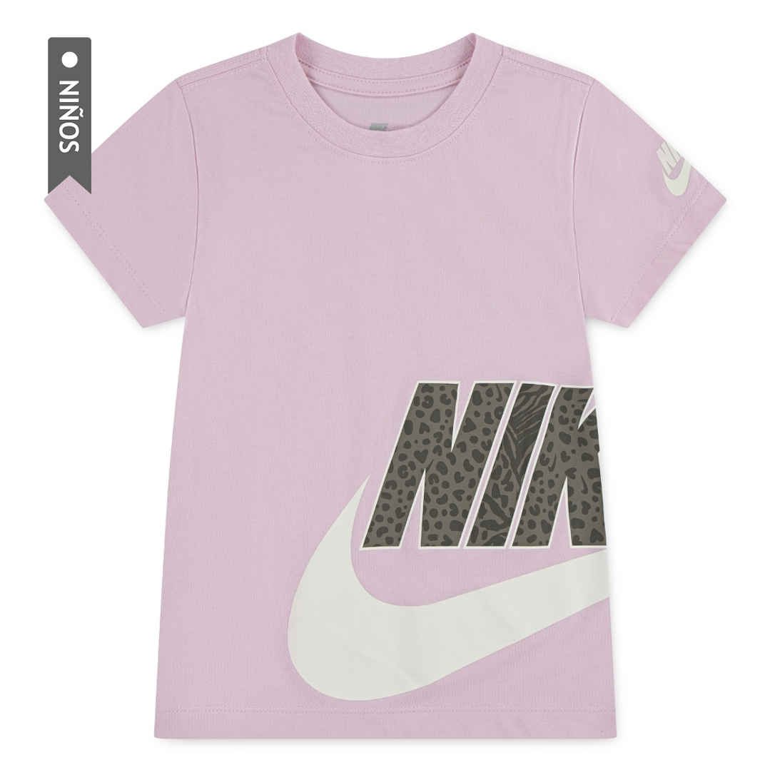 Camiseta Nike Nkg Wild Warmth Graphic Tee Niño-Rosa 1