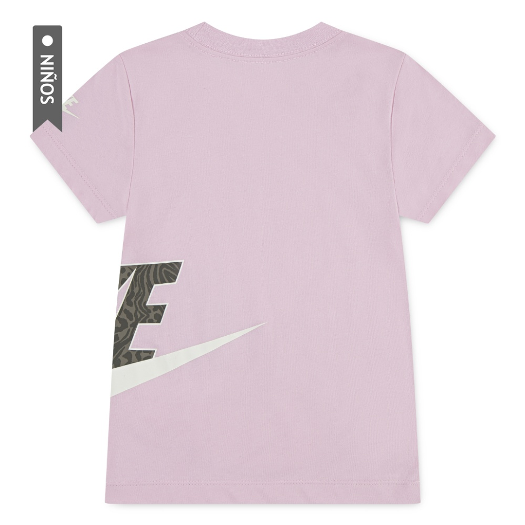 Camiseta Nike Nkg Wild Warmth Graphic Tee Niño-Rosa 2