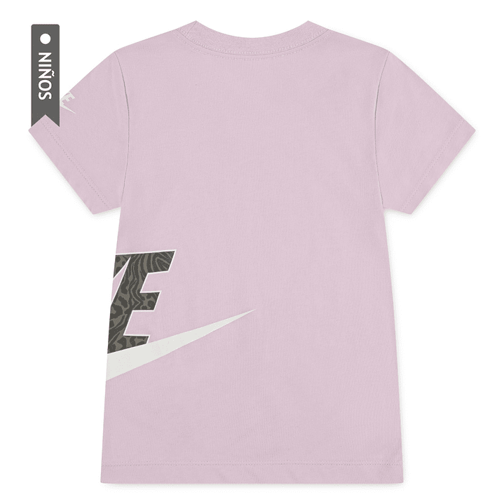 Camiseta Nike Nkg Wild Warmth Graphic Tee Niño-Rosa 2