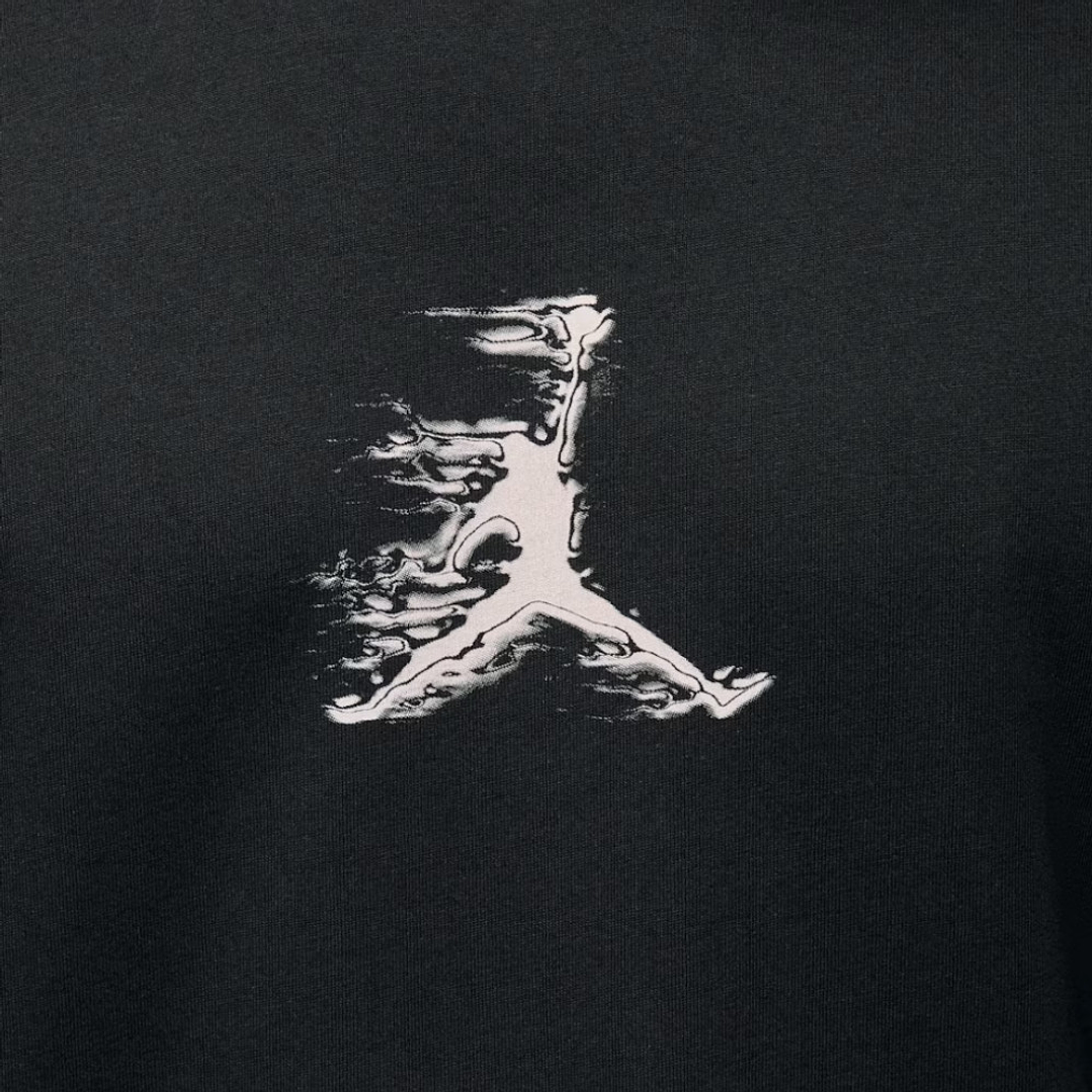 Sueter Nike M J Df Sprt Gfx Ls Crew Hombre-Negro 4