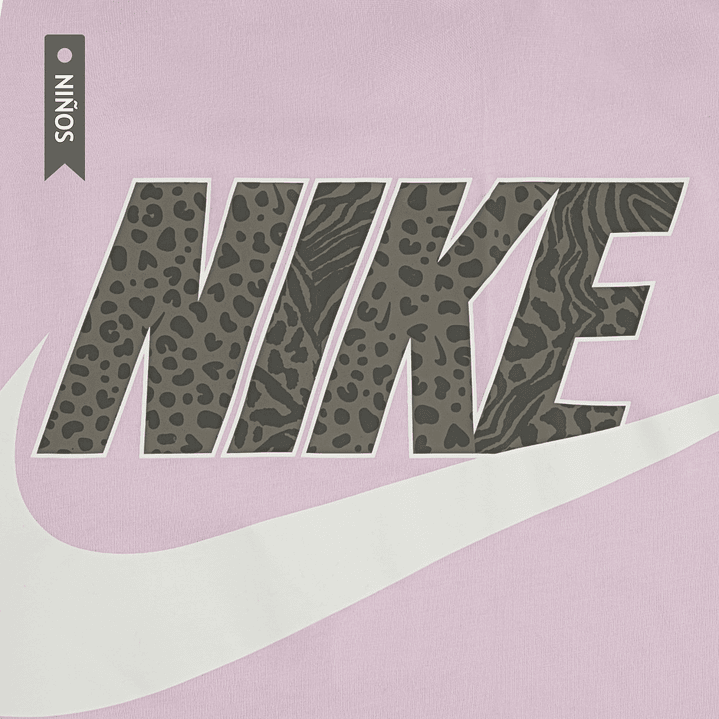 Camiseta Nike Nkg Wild Warmth Graphic Tee Niño-Rosa 4