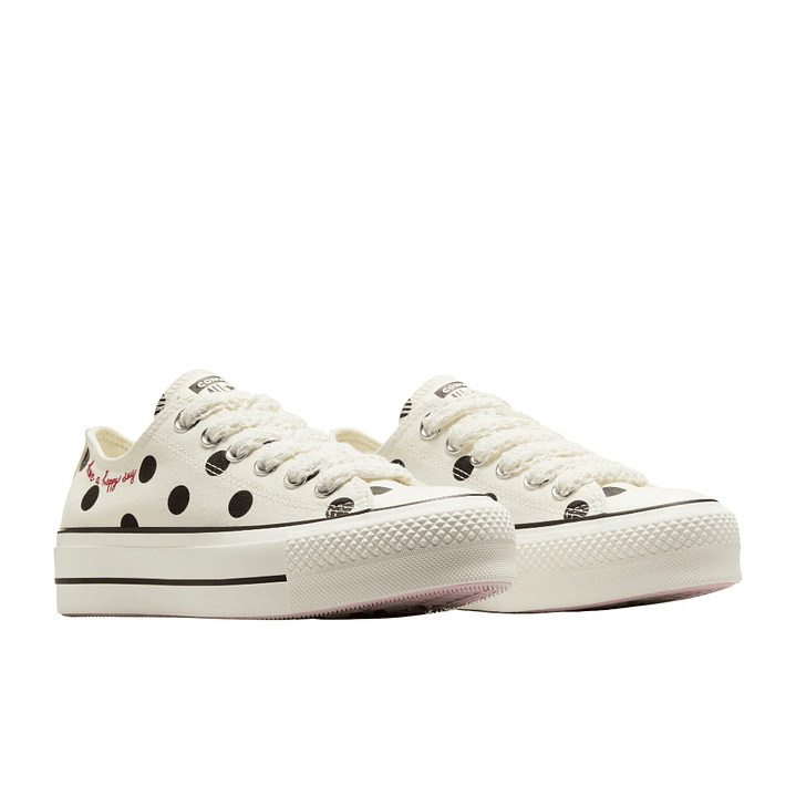 Tenis Converse Chuck Taylor All Star Lift Mujer-Blanco 4