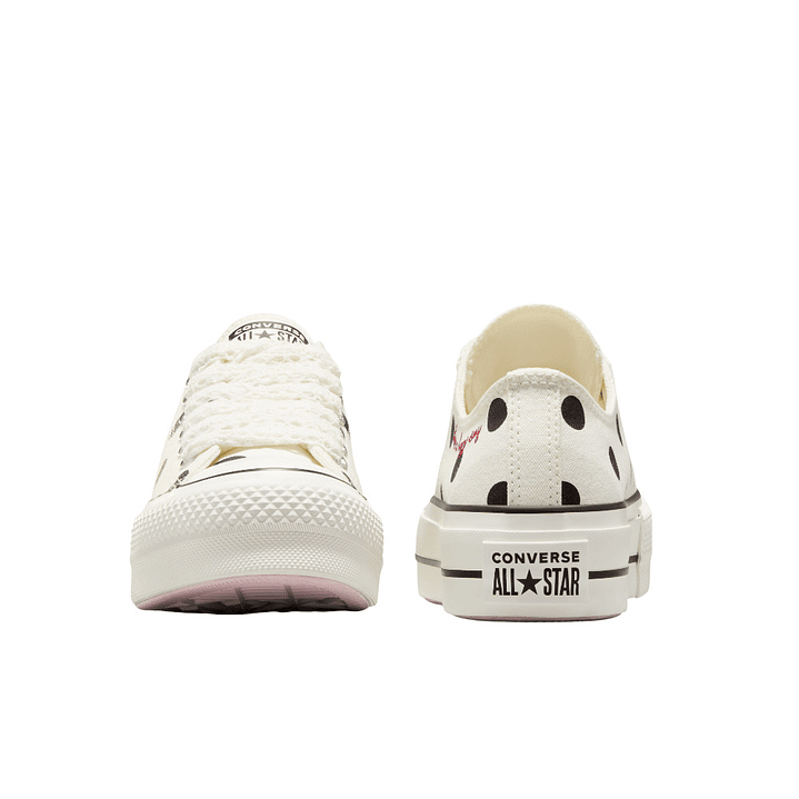 Tenis Converse Chuck Taylor All Star Lift Mujer-Blanco 5