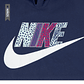 Camiseta Nike Nkg Wild Warmth Graphic Tee Niño-Negro/Blanco - Miniatura 3
