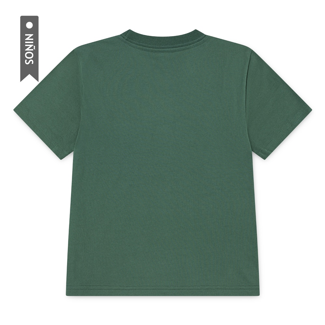 Camiseta Nike Nkb Snowboard Boxy Niño-Verde 2