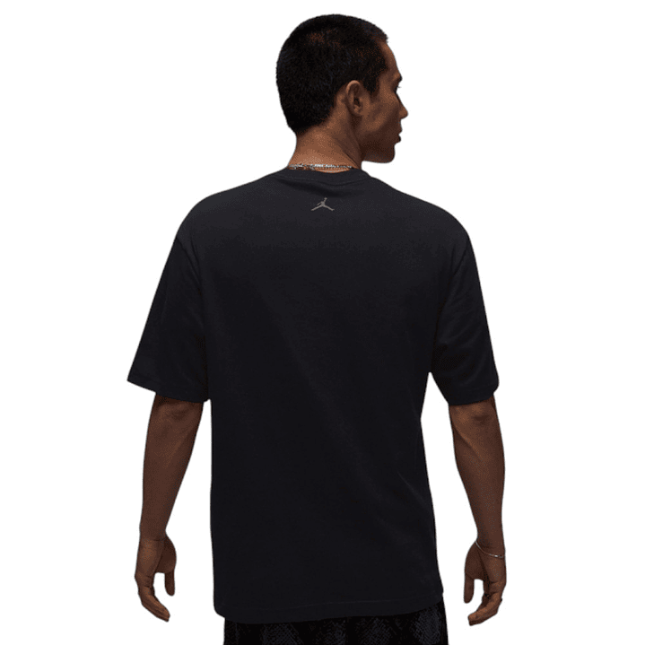 Camiseta Nike M J Brk Mg Fill Ss Crew Hombre-Negro 2
