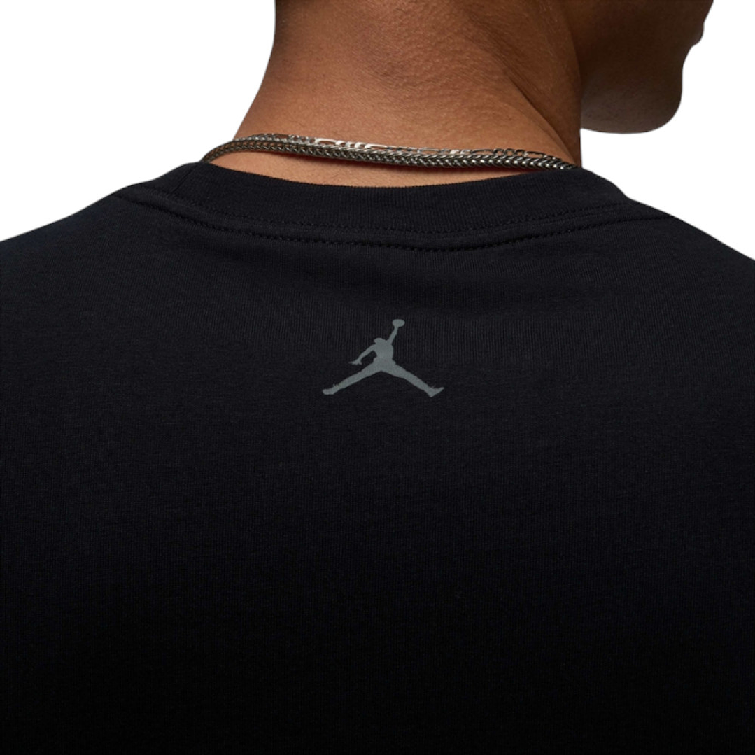 Camiseta Nike M J Brk Mg Fill Ss Crew Hombre-Negro 3