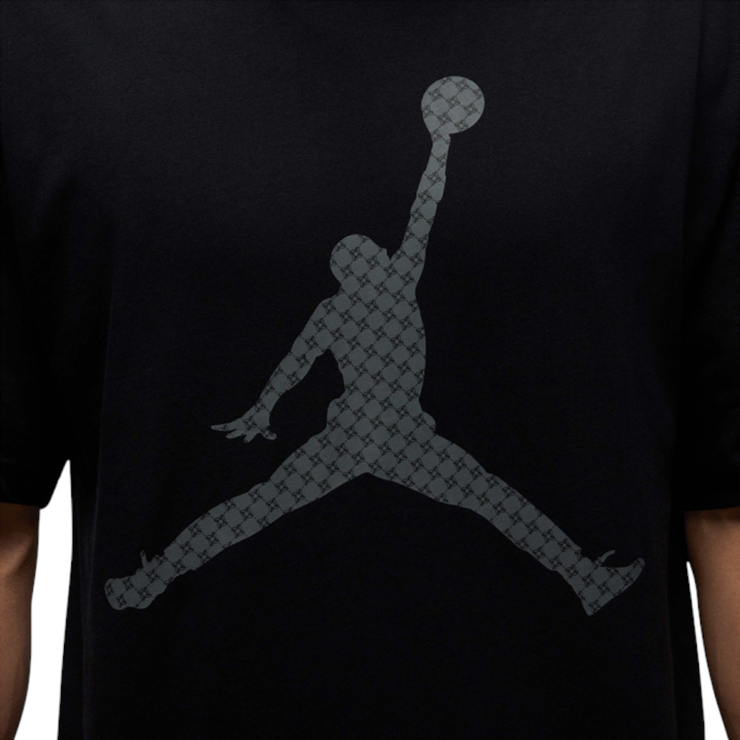 Camiseta Nike M J Brk Mg Fill Ss Crew Hombre-Negro 4