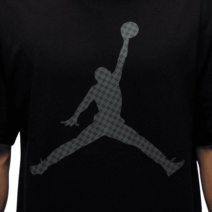 Camiseta Nike M J Brk Mg Fill Ss Crew Hombre-Negro 4