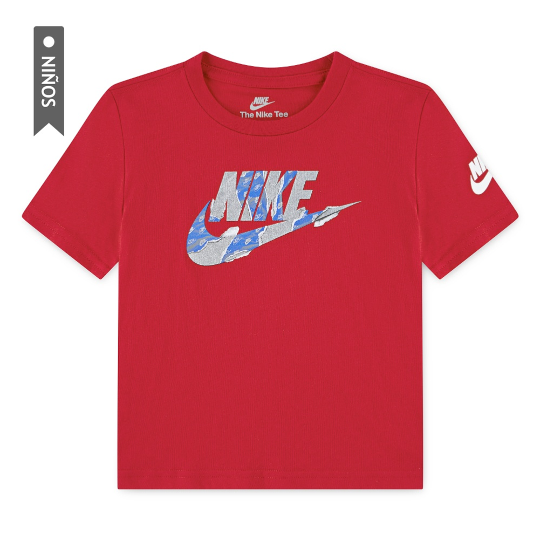 Camiseta Nike Nkb Unwrapped Futura Niño-Azul 1