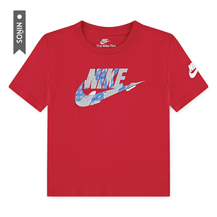 Camiseta Nike Nkb Unwrapped Futura Niño-Azul