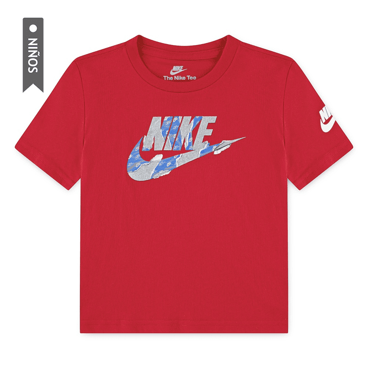 Camiseta Nike Nkb Unwrapped Futura Niño-Azul 1