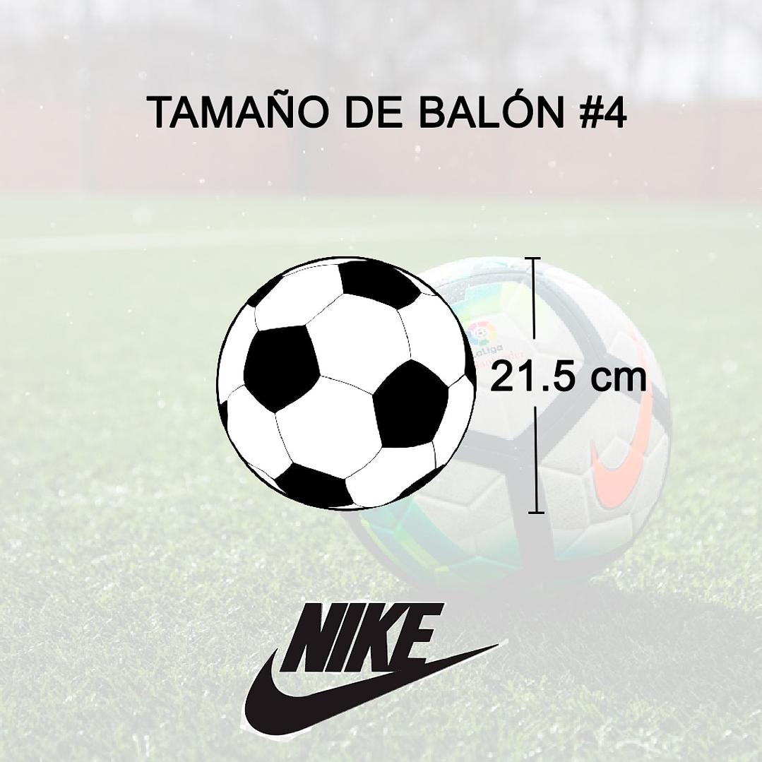 Balon Nike Nike Pitch #4-Blanco/Negro 4