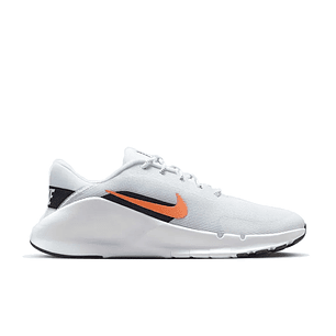 Tenis Nike Flex Train Hombre-Blanco/Naranja