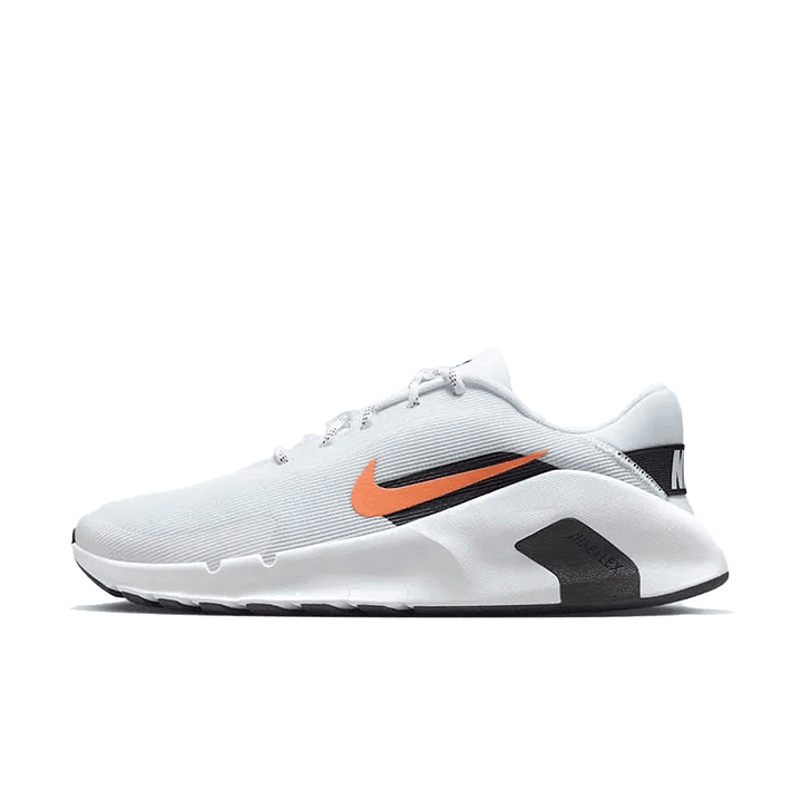 Tenis Nike Flex Train Hombre-Blanco/Naranja 3